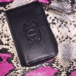 Chanel key ring coin purse!